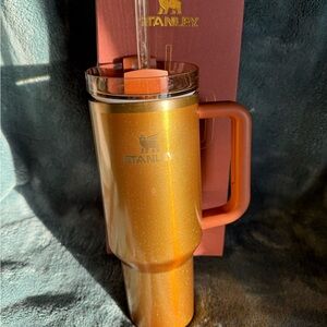 Stanley Gold Travel Mug with Handle